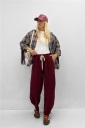 pantalone modello balloon sporty